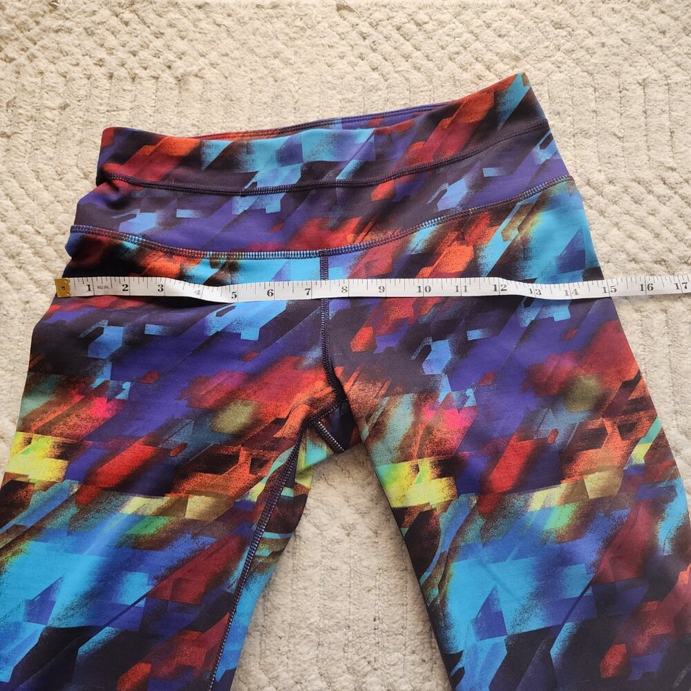 Athleta Sonar Colorburst Rainbow Leggings XS – Full Length, Multicolor - Picture 3 of 16